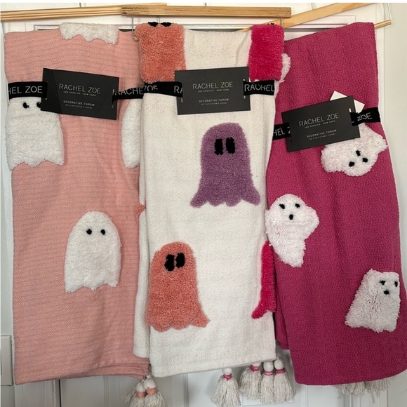 Light Pink Viral TikTok Ghost Throw Blanket - Picture 6 of 6